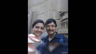 Actress Indraja with her husband unseen photos