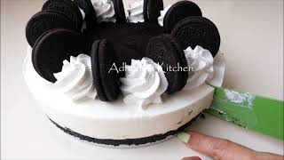 How to make Oreo cheesecake | No bake Cheesecake by Adhorle kitchen #cheesecake