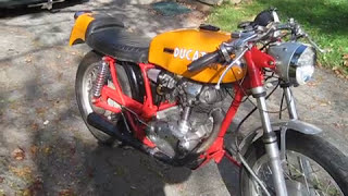 Ducati Desmo 350 Cafe Racer Vintage Motorcycle