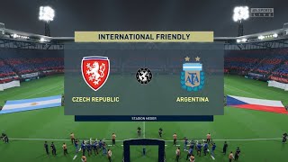 FIFA 23 - Czech Republic vs Argentina | At Stadion Neder | Full Match