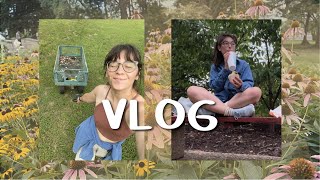 taking myself on a date, trimming my bangs, & estate sale shopping | VLOG