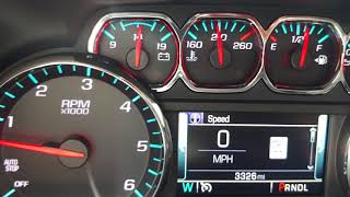 2018 gmc sierra 1500 5.3l eassist bouny/fluctuating idle