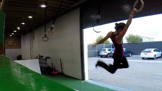 Mini Traveling Rings at Tempest Freerunning Academy in LA