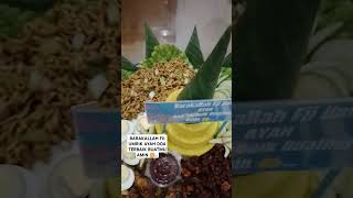 #VIDEOSHORTS #TUMPENG #MAKANANINDONESIA #BIKINLAPER