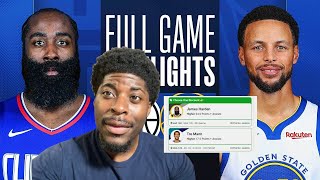 This Is Why James Harden Is The MOST Important Piece CLIPPERS at WARRIORS Highlights