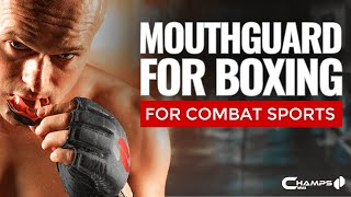 MMA mouthguard by Champs MMA. Mouthguard for boxing designed for combat sports