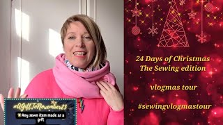 Introduction to Vlogmas tour and what I made for #gifttonovember23