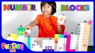 Number Block | Best Toy Video for Kids | Learn to Count from 11 to 20 with Apu- FunDay Kid