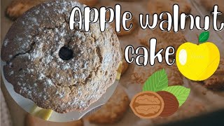 apple walnut cake recipe