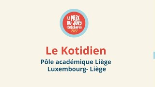 Prix du public du jury Solidaris -le Kotidien