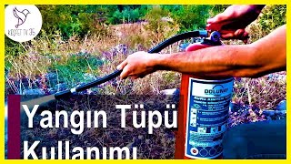 YANGIN TÜPÜ NASIL KULLANILIR? | YANGIN TÜPÜ | YANGIN SÖNDÜRME TÜPÜ NASIL KULLANILIR?