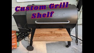 Awesome Homemade Grill Shelf For A Grill Or Smoker