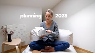 my 2023 bullet journal setup & new routines!