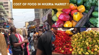 Raw Market Vlog + Current Price of Foodstuff in Nigeria ~ Food is so EXPENSIVE in Nigeria!!!!