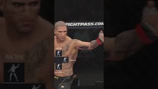 1 Second Knockout UFC 4 #gaming #shorts #ufc4 #ufc #knockout #alexpereira