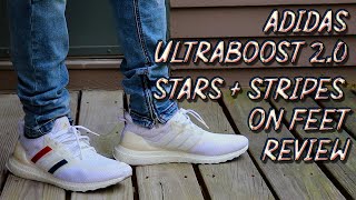 Adidas Ultraboost 2 0 Stars and Stripes On Feet Review