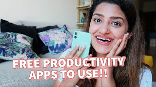 FREE Productivity Apps You NEED To Try - Best Productivity Apps 2021