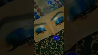 smokey eyes makeup || blue glamour eyes makeup || #makeupshorts #viralmakeupshorts