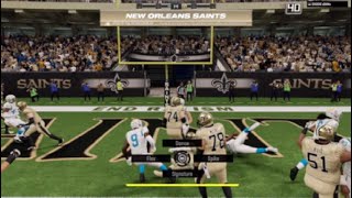 New Orleans saints vs Los Angeles Chargers madden24 ranked gameplay PS5