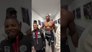 Daniel Dubois & his little brother after THAT KO win 🥺