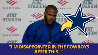 URGENT! MICAH PARSONS REVEALS BIG DISAPPOINTMENT WITH THE TEAM! LOOK WHAT HAPPENED! COWBOYS NEWS