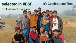 selected in #BSF ...SSC GD ...1st Attempt mai clear kiya bhai ne...1st job in NTR Group ..✊.