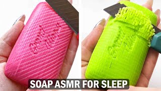 8 HOURS Relaxing SOAP ASMR For Deep Sleep 🧼 Cutting & Crushing Beautiful Soap