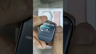 Smartwatch QX7 Pro qx7pro in pink Smart watch unboxing demo / wholesale /retail #smartwatch