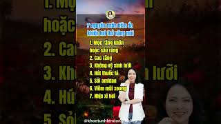 Nguyên nhân khiến hơi thở nặng mùi#dongocdiep #songkhoetunhien