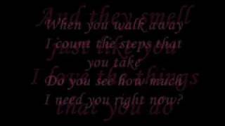 When You're Gone - Avril Lavigne (with lyrics)