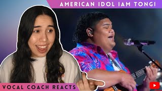 Iam Tongi "What A Wonderful World" | Vocal coach From Hawai'i Reacts