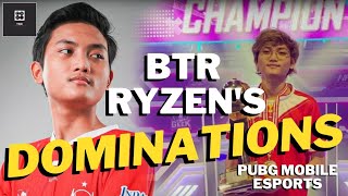 BTR Ryzen's Domination: The Top 3 Plays in PUBG Mobile Esports