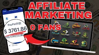 Earn $120/D with ZERO Fans Through Affiliate Marketing