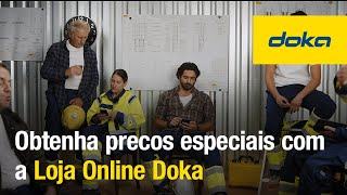 Obtenha precos especiais com a Loja Online Doka [PT]