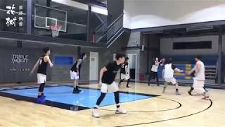 180327 UNIQ Yixuan Blossom in team Basketball match