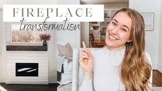 ONE-DAY FIREPLACE TRANSFORMATION DIY  |   EMMA COURTNEY