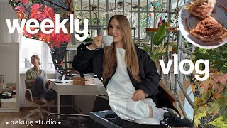 WEEKLY VLOG🍦 // gotuję pyszne leczo🥘 / nowy dom🏠 / testuję lody i desery z auchan / sprzątanieee //