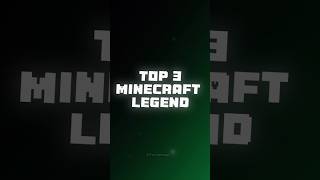 Top 3 Minecraft Legend #gamerfleet #technogamerz #smartypie #edit #virlshort #ytshots