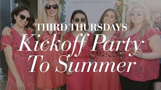 Watch TZR’s First Rooftop Party Of The Summer | The Zoe Report By Rachel Zoe