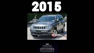 Evolution of Jeep compass l(2005-2023) #shorts #jeep #compass #jeepcompass #mahindra #bolero #thar