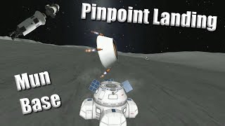 Mun Base Landing - Kerbal Space Program