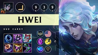 Hwei Carry vs Corki: Triple Kill, Dominating - NA Challenger Patch 14.22