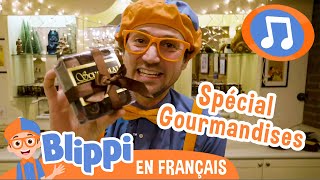 Spécial gourmandises | 🎵Blippi en Français -  Chansons pour enfants