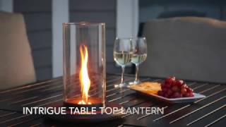 Intrigue Table Top Outdoor Lantern - The Outdoor GreatRoom Company