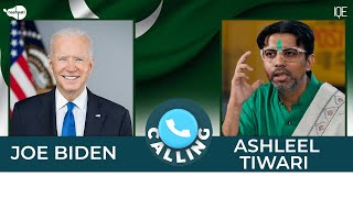 Joe Biden Calling Ashleel Tiwari on Pakistan Independence Day | 14 August 2024 | Comedy Sketch