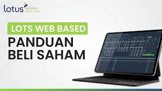 Panduan Beli Saham LOTS Web Based