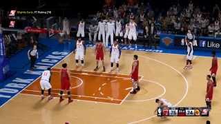 NBA 2k15 Bulls VS Knicks  (Intense in last 2 minutes)