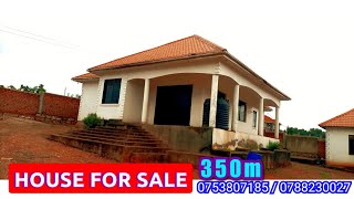 House for sale in gayaza uganda 350m on 100 by 100 plot