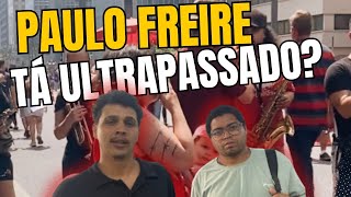 Derrubando Paulo Freire? RIMADORES DO VAGÃO RESPONDE NA AV. PAULISTA 🌍✍🏽 ft. Fanfarra clandestina