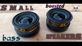 2 small subwoofer biggest sound || 1inch speaker bass test || 2 way speakers comparison